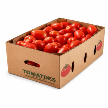 Box of Fresh Tomatoes